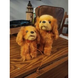 Vintage‎ Alps 1950s Mitsi And Bitsi Battery Operated Electronic Dogs Japan Rare